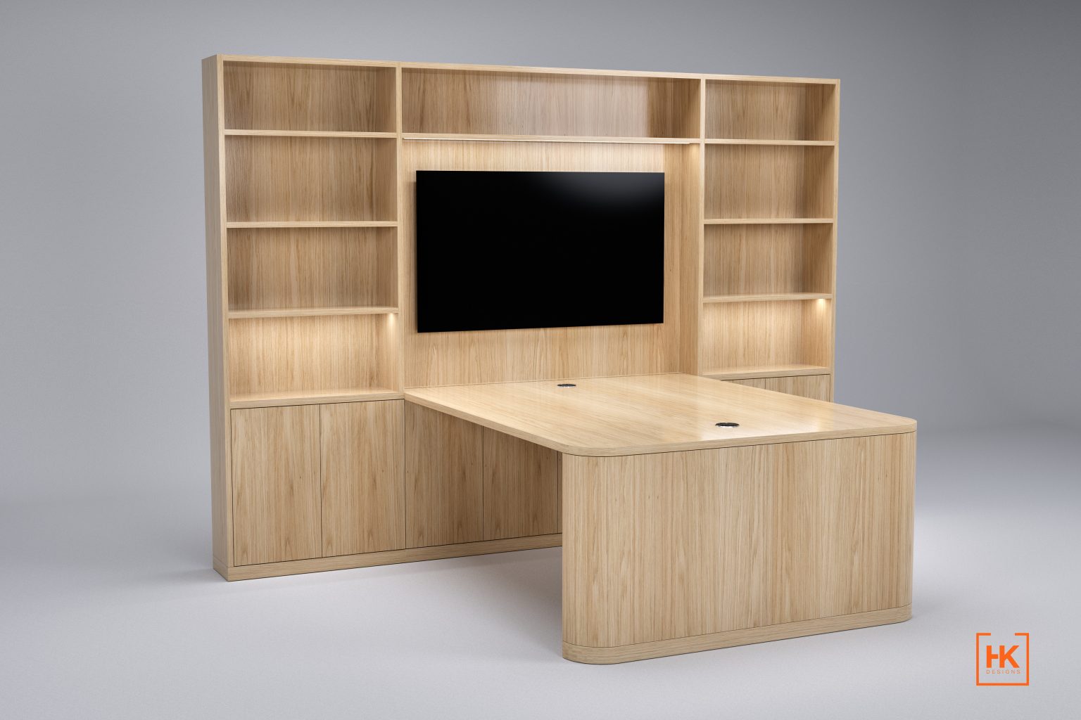 HK Designs bespoke office furniture, workwalls, desking and beautiful