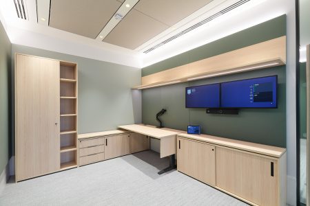 High-end bespoke workwall office furniture
