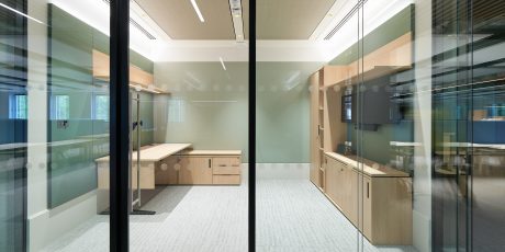 Custom designed executive workwall